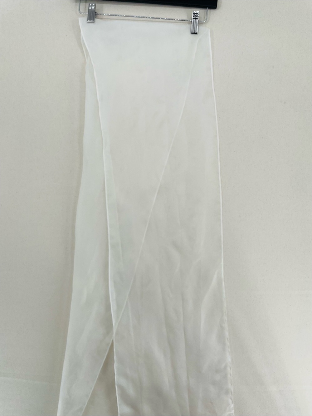 Reiss Ivory One-Shoulder Gown with Sculpted Bow - Picture 13 of 15